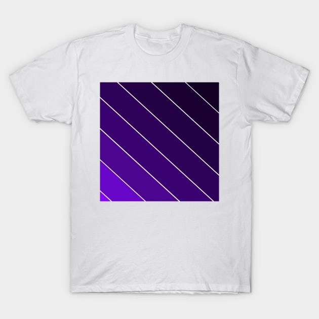 Purple strips T-Shirt by maryamazhar7654